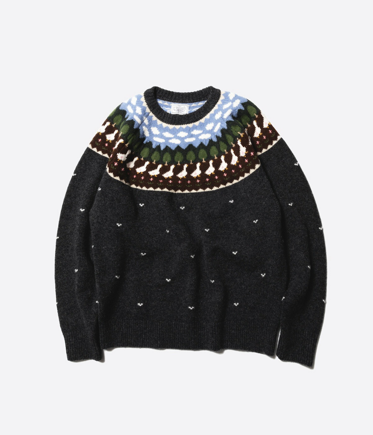 Unlikely（アンライクリー） ： Unlikely Fair Isle Duck ： U25F-15 