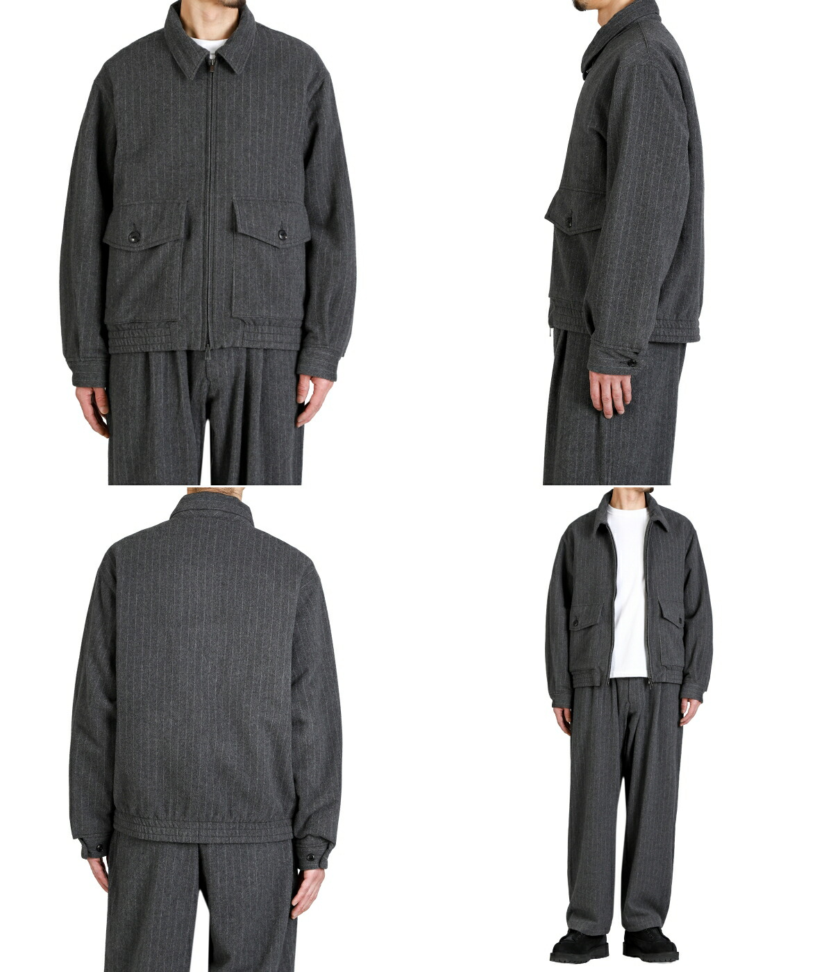 GOLD / ゴールド ： Super 160s WOOL HERRINGBONE MOSSER SPORTS