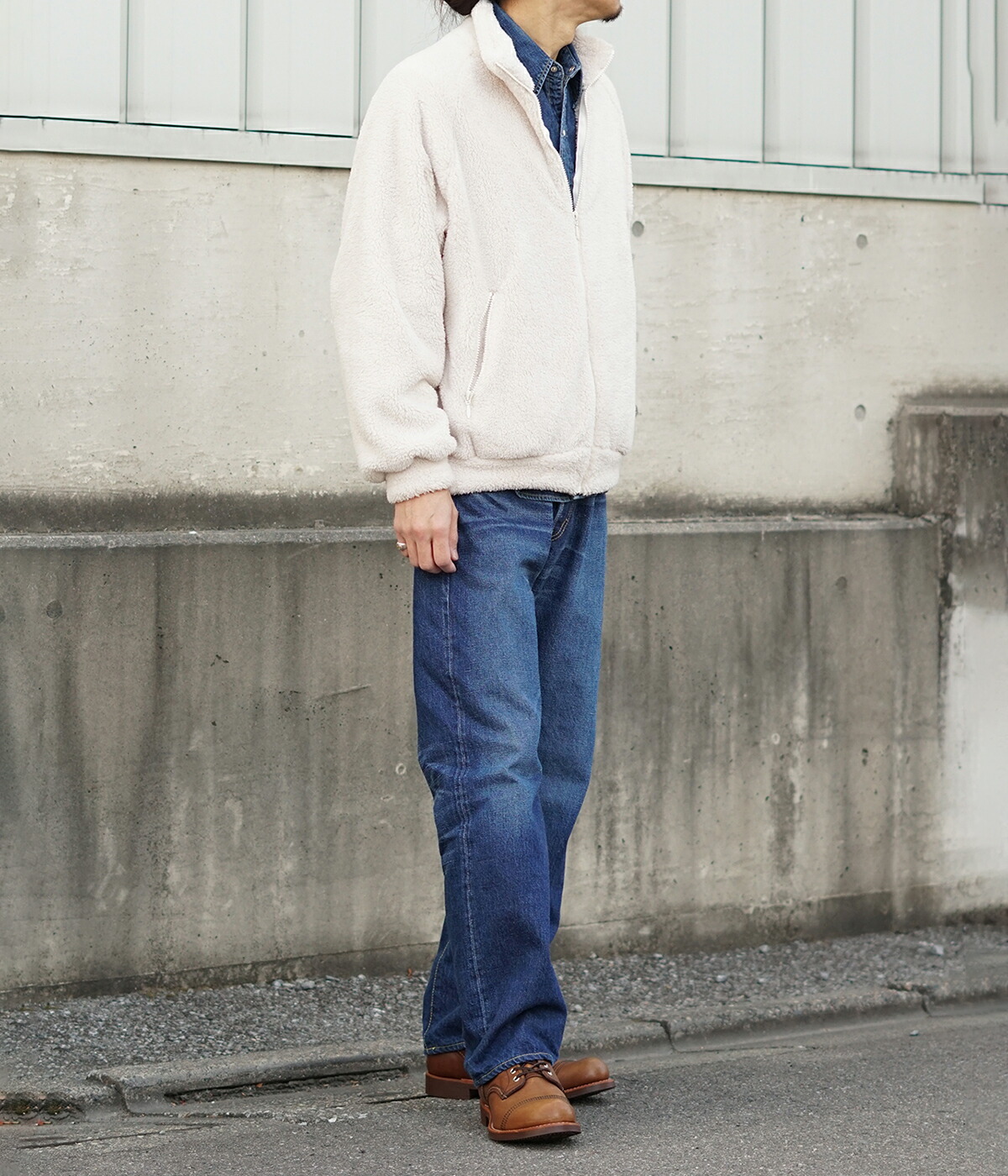REMI RELIEF NAVY LABEL / レミレリーフ ネイビーレーベル ： シャギー