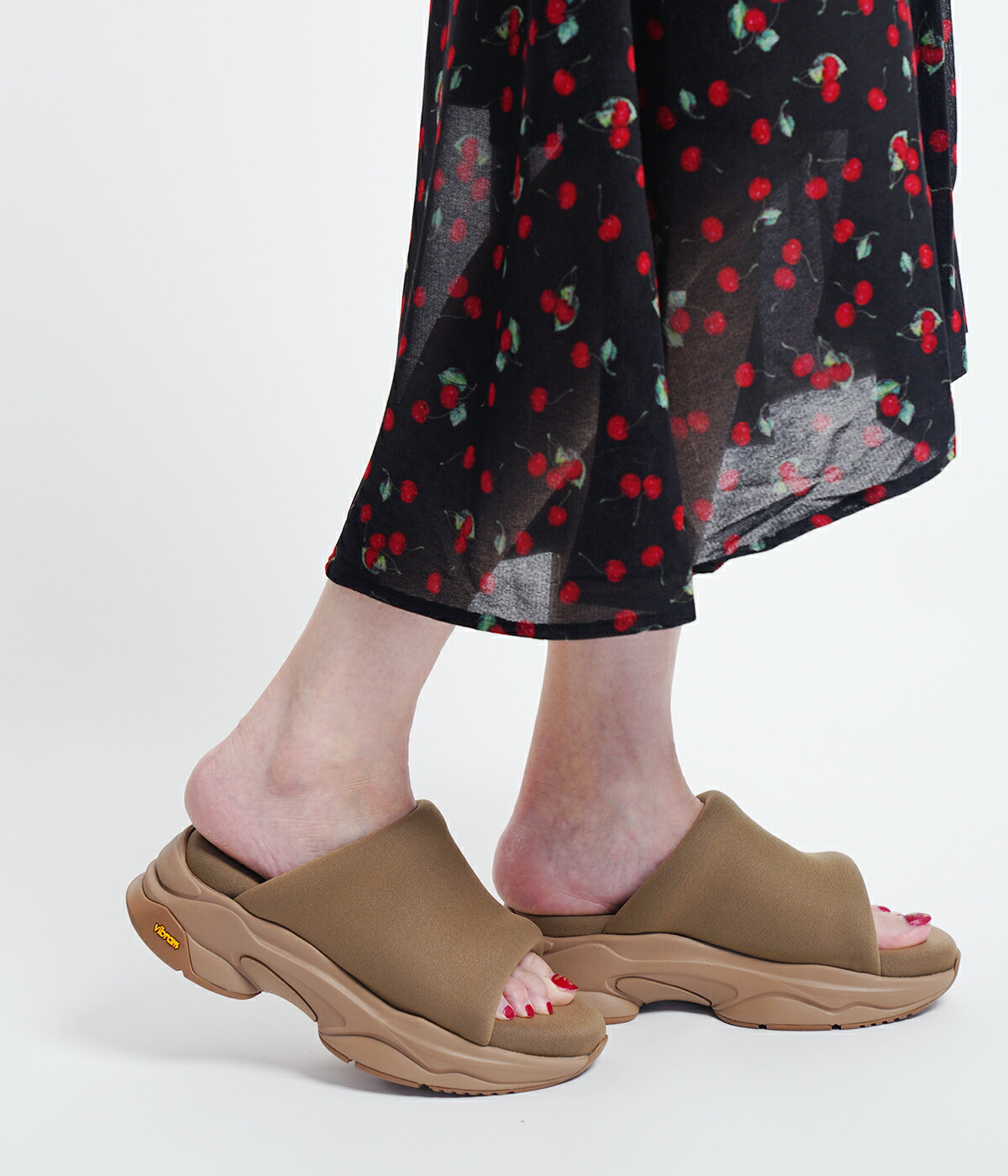 P.ビリビリサンダー PEAK（ピーク） 厚底 リカバリー サンダル ライフ タイチ スライド