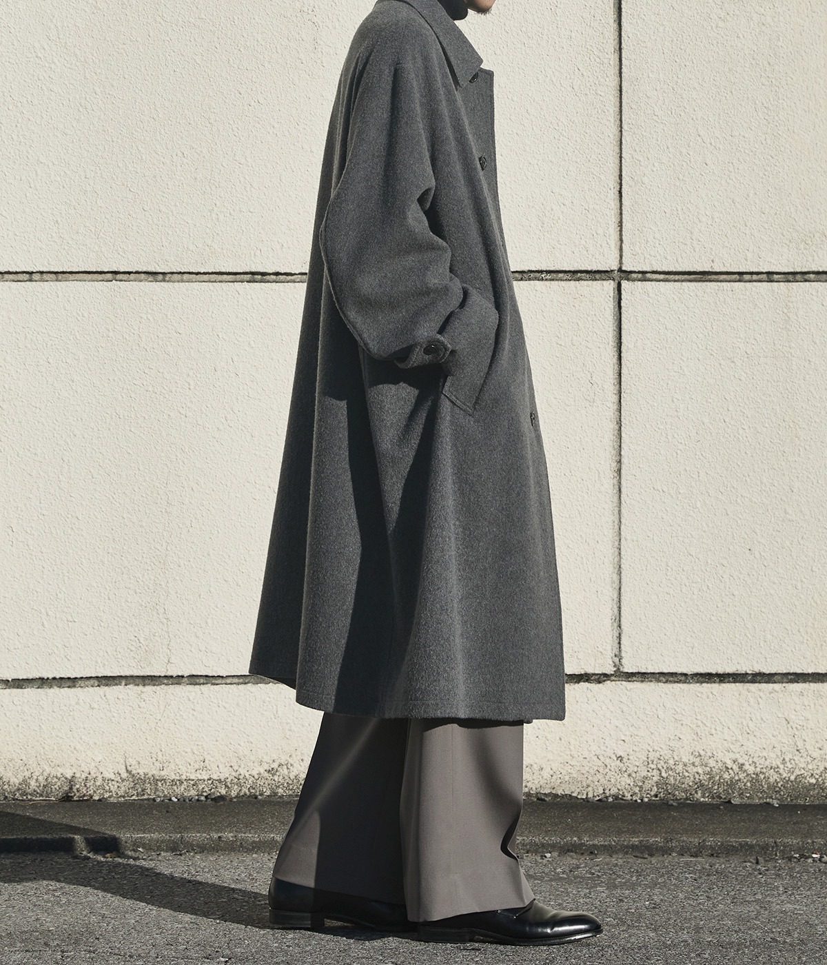 URU（ウル） 【15%OFF】URU / ウル ： 別注 NAPPING MELTON