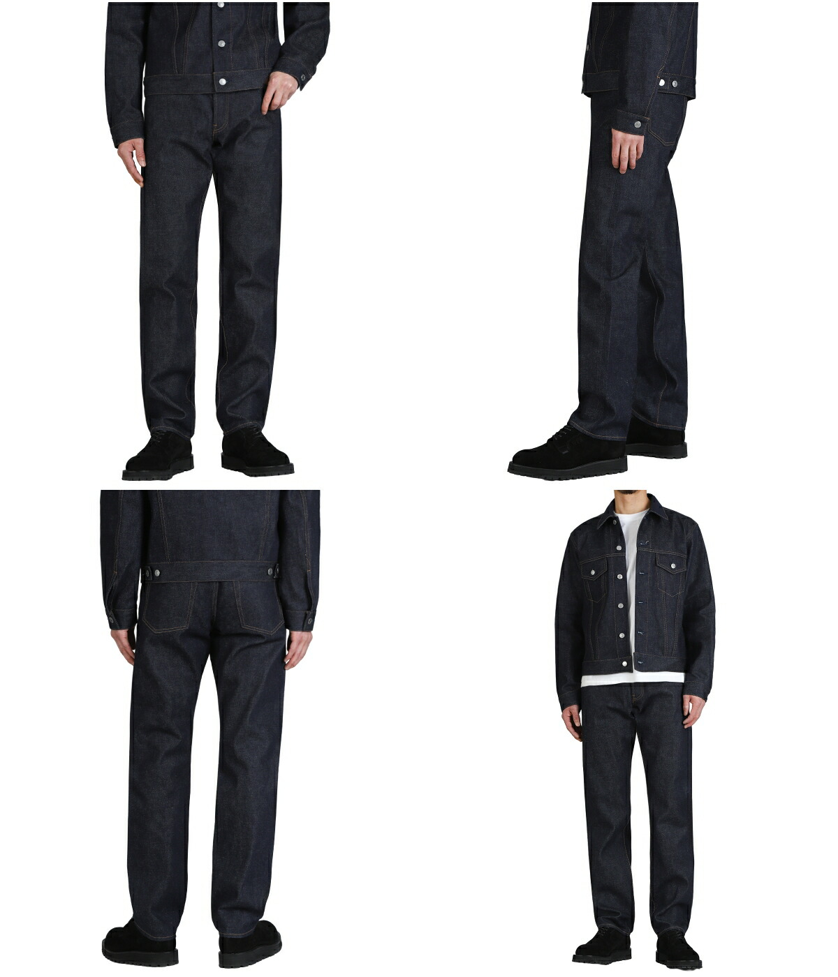 MINEDENIM BD W.Tapered Pants BLK マインデニム MINEDENIM（マインデニム） ： Standard Straight RGD ： FPK105N