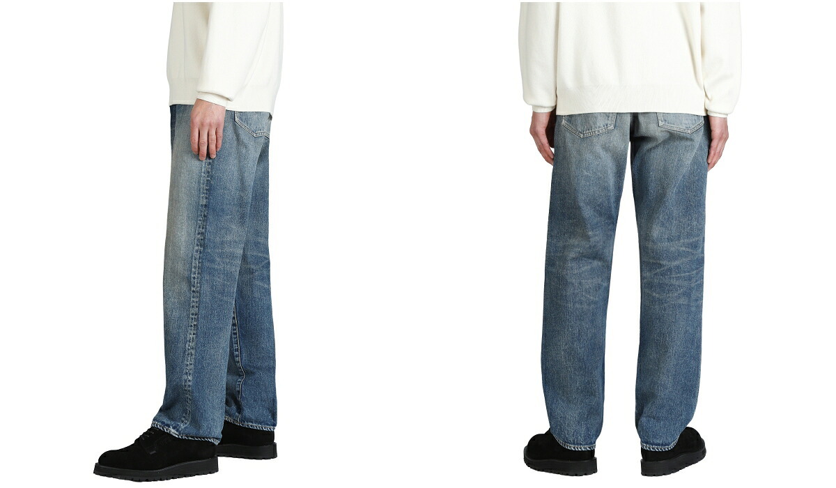 MINEDENIM（マインデニム） ： L.Straight 5pocket USD / 全2色