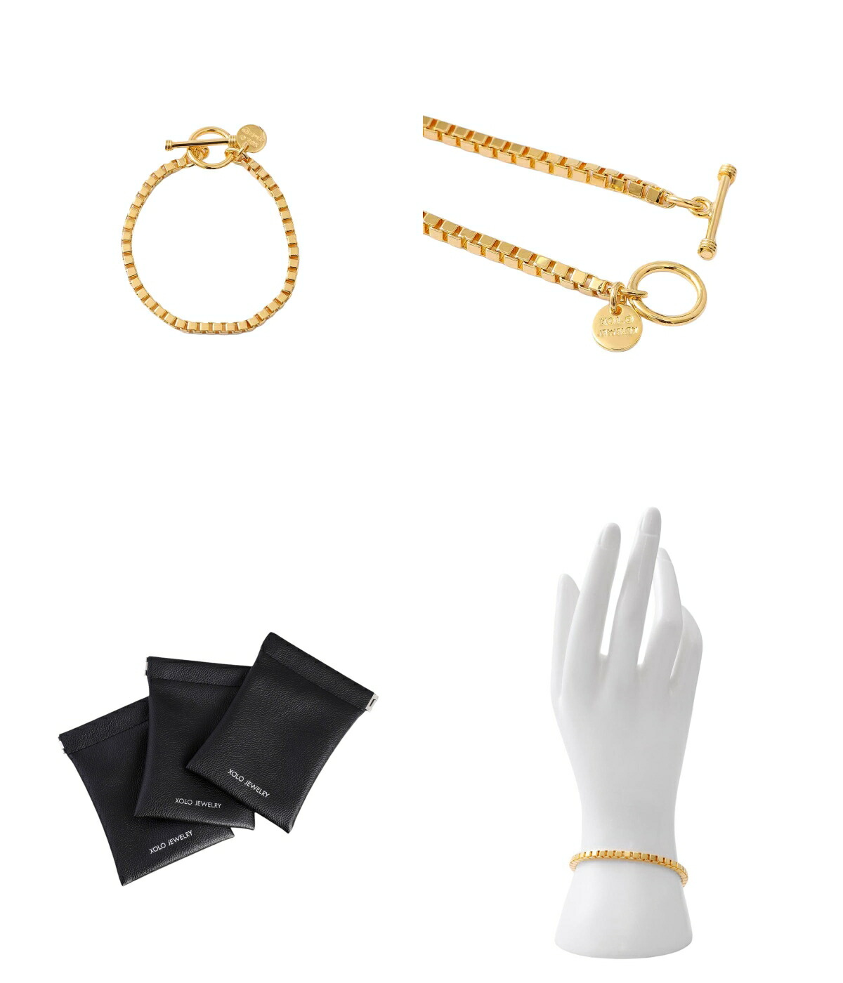 XOLO XOLO JEWELRY / ショロ ジュエリー ： Venetian Link Bracelet