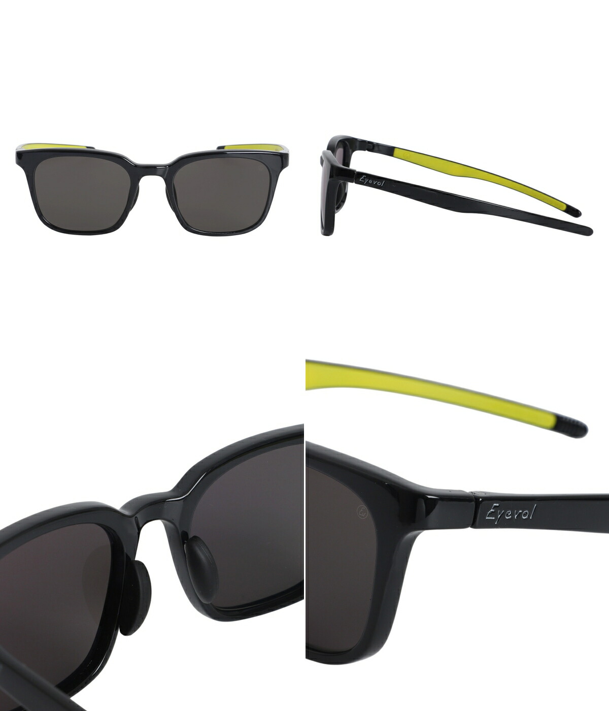 Eyevol（アイヴォル） ： HEATH III (53) BK-LY-PL-BK PL(偏光