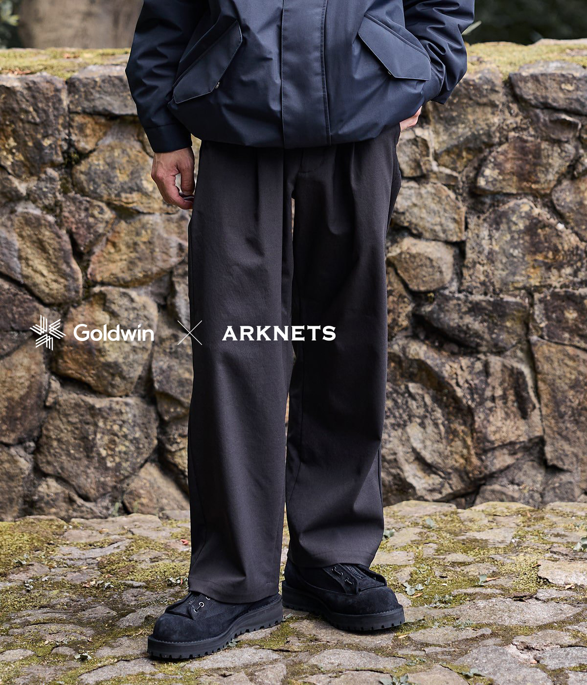 GOLDWIN（ゴールドウイン） ： 別注 Dry Stretch Twill Tuck Straight