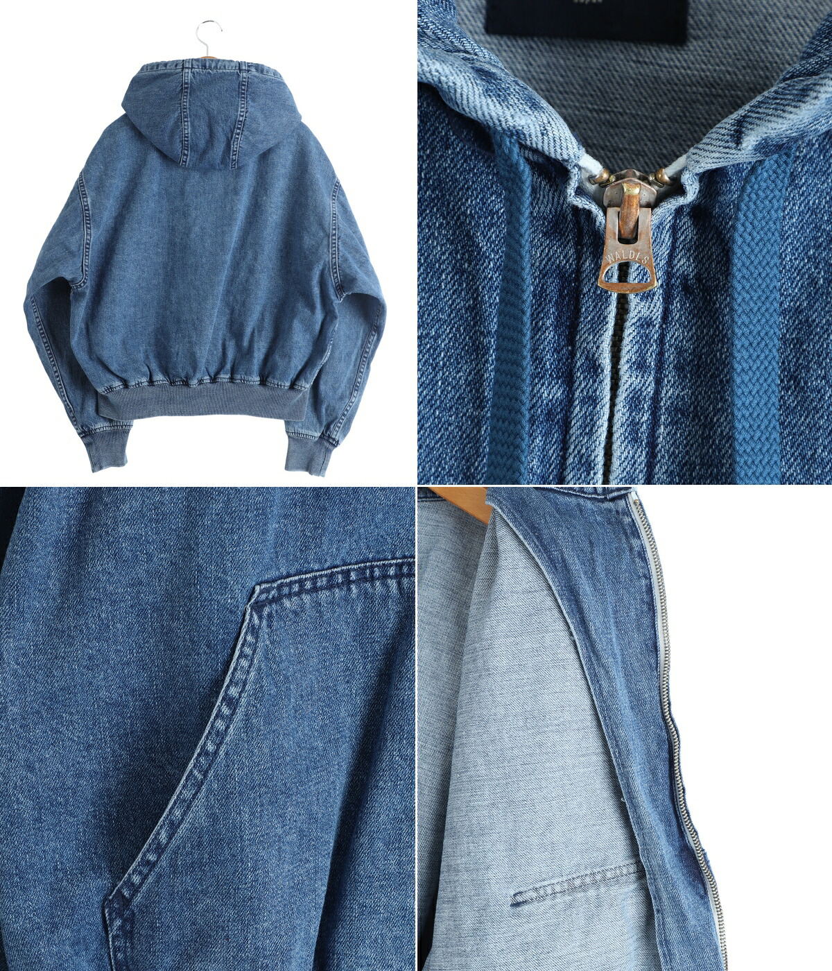 REMI RELIEF NAVY LABEL / レミレリーフ ネイビーレーベル ： デニム