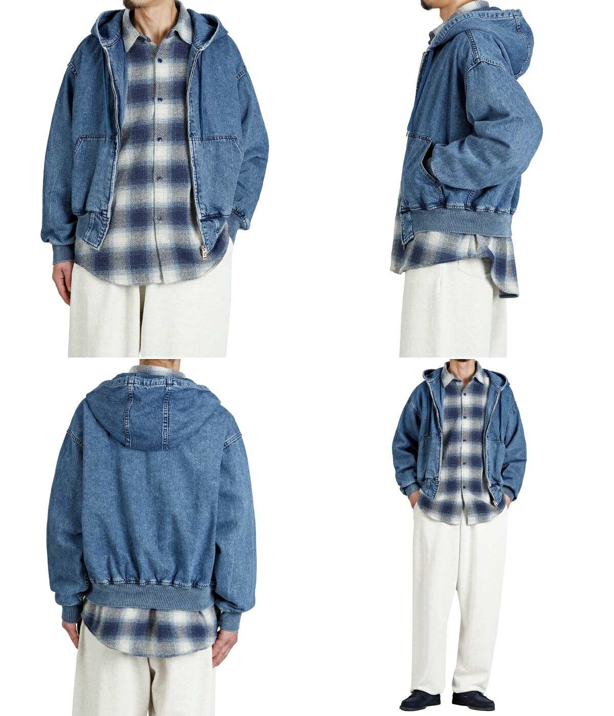 REMI RELIEF NAVY LABEL / レミレリーフ ネイビーレーベル ： デニム