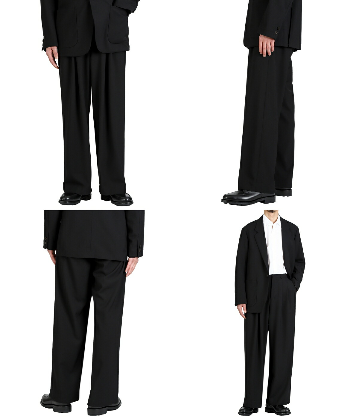 markaware（マーカウェア） ： TRIPLE PLEATED WIDE TROUSERS