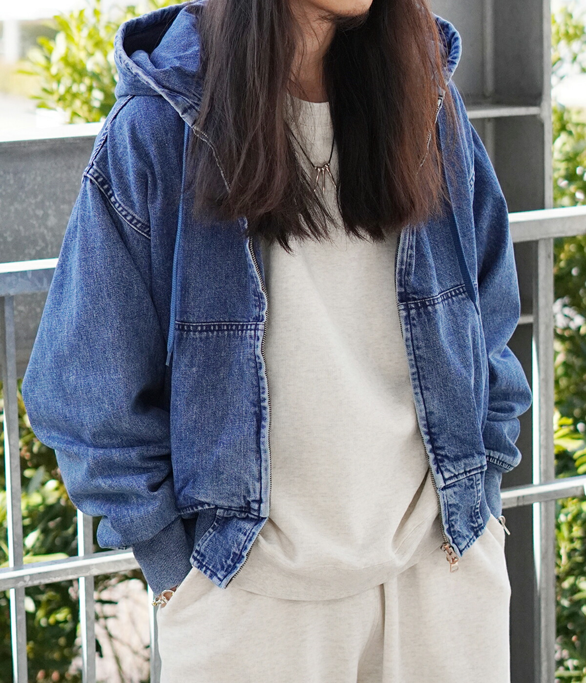 REMI RELIEF NAVY LABEL / レミレリーフ ネイビーレーベル ： デニム