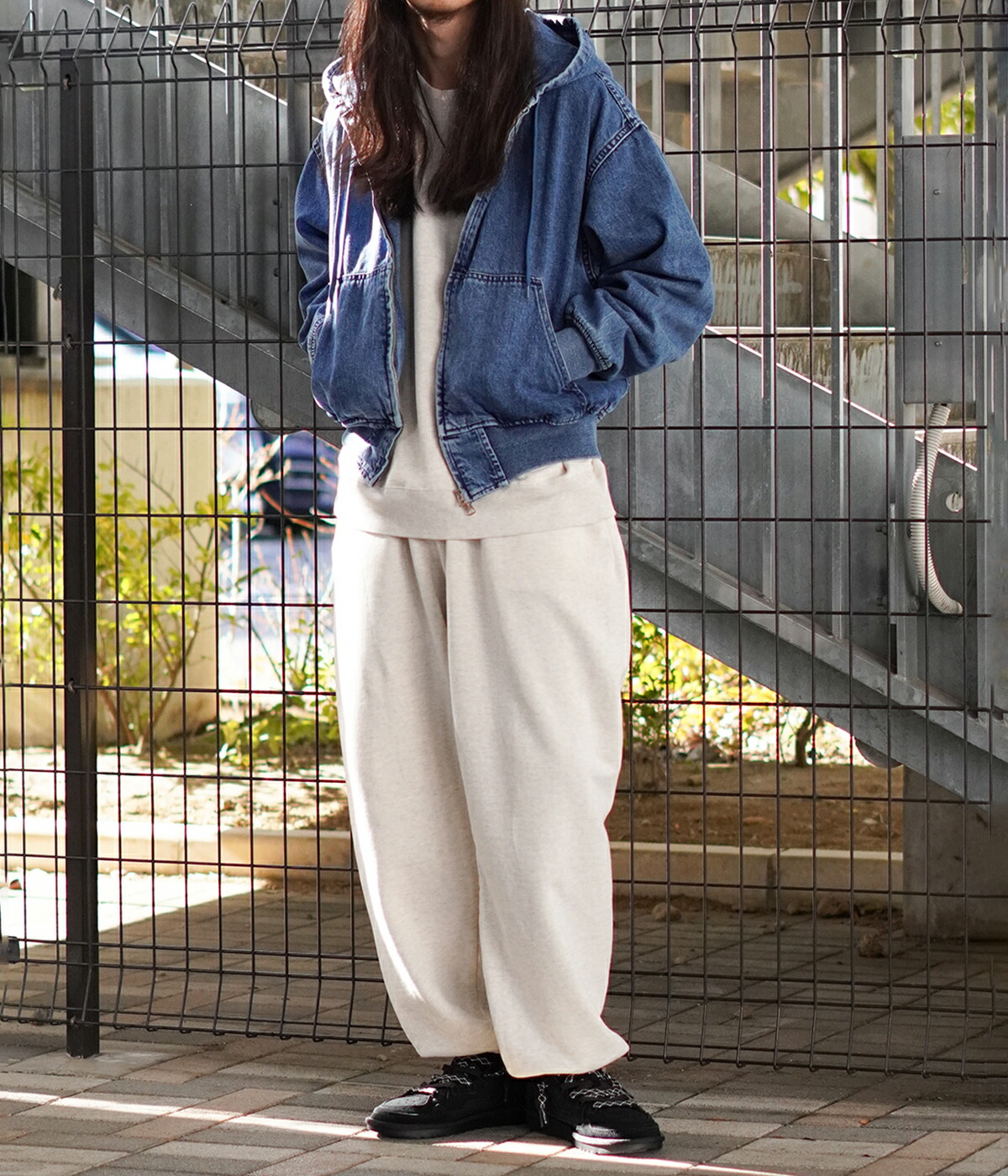 REMI RELIEF NAVY LABEL / レミレリーフ ネイビーレーベル ： デニム