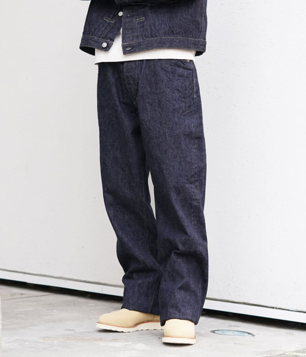 SUGAR CANE / シュガーケーン ： 13oz.DENIM WAIST OVERALLS 2025