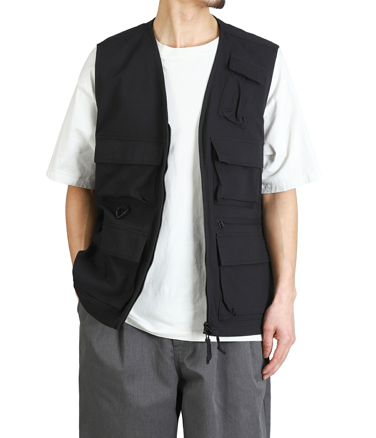 snow peak（スノーピーク） ： TAKIBI Herringbone Vest ： VT-26SU003 