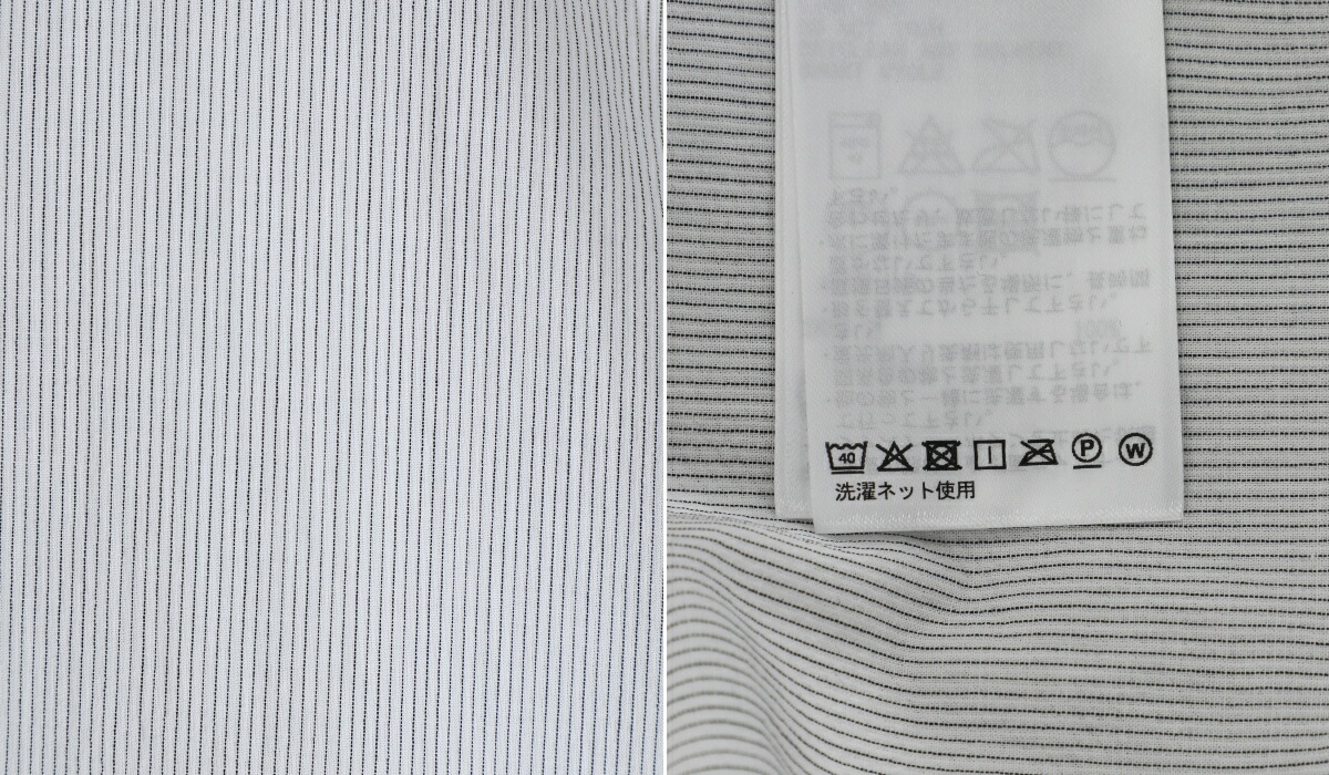 GOLDWIN（ゴールドウイン） ： Fine Cotton Seersucker Striped Shirt