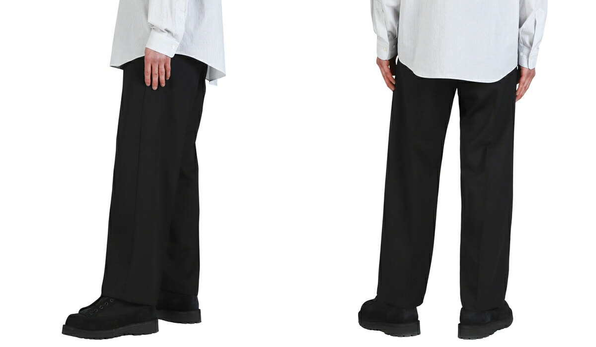 GOLDWIN（ゴールドウイン） ： One Tuck Straight Wool Pants