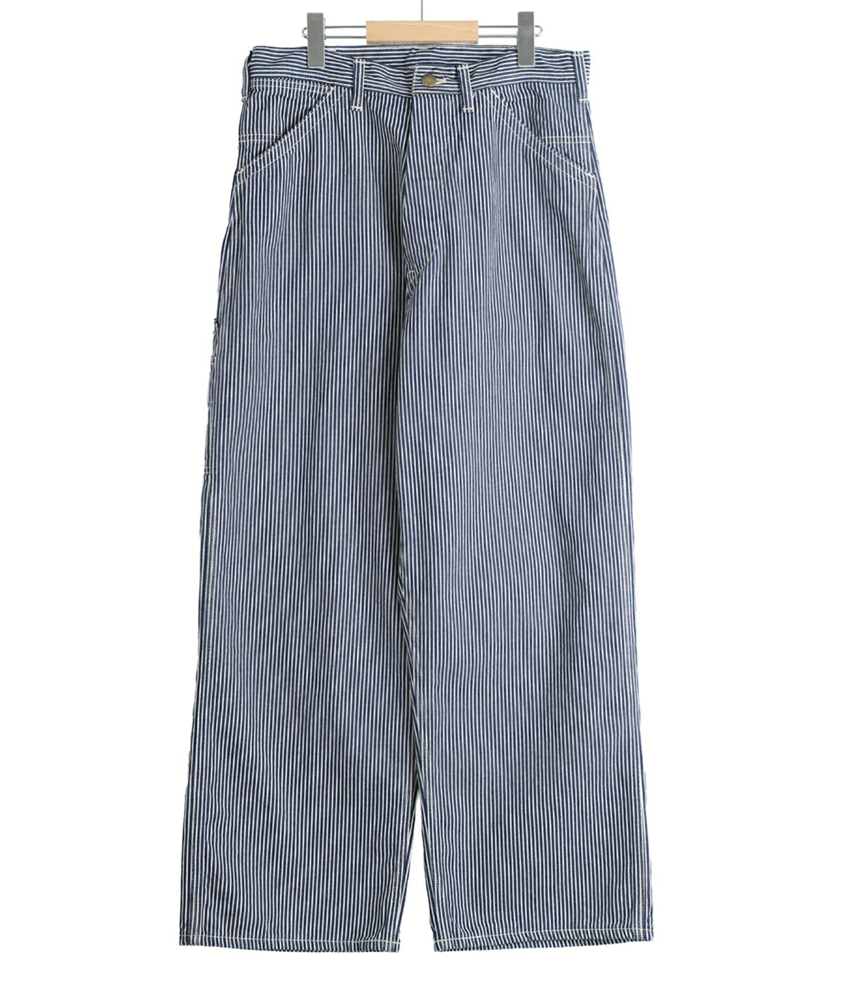 orSlow（オアスロウ） ： WIDE FIT 30'S HICKORY PAINTER PANTS ： 01