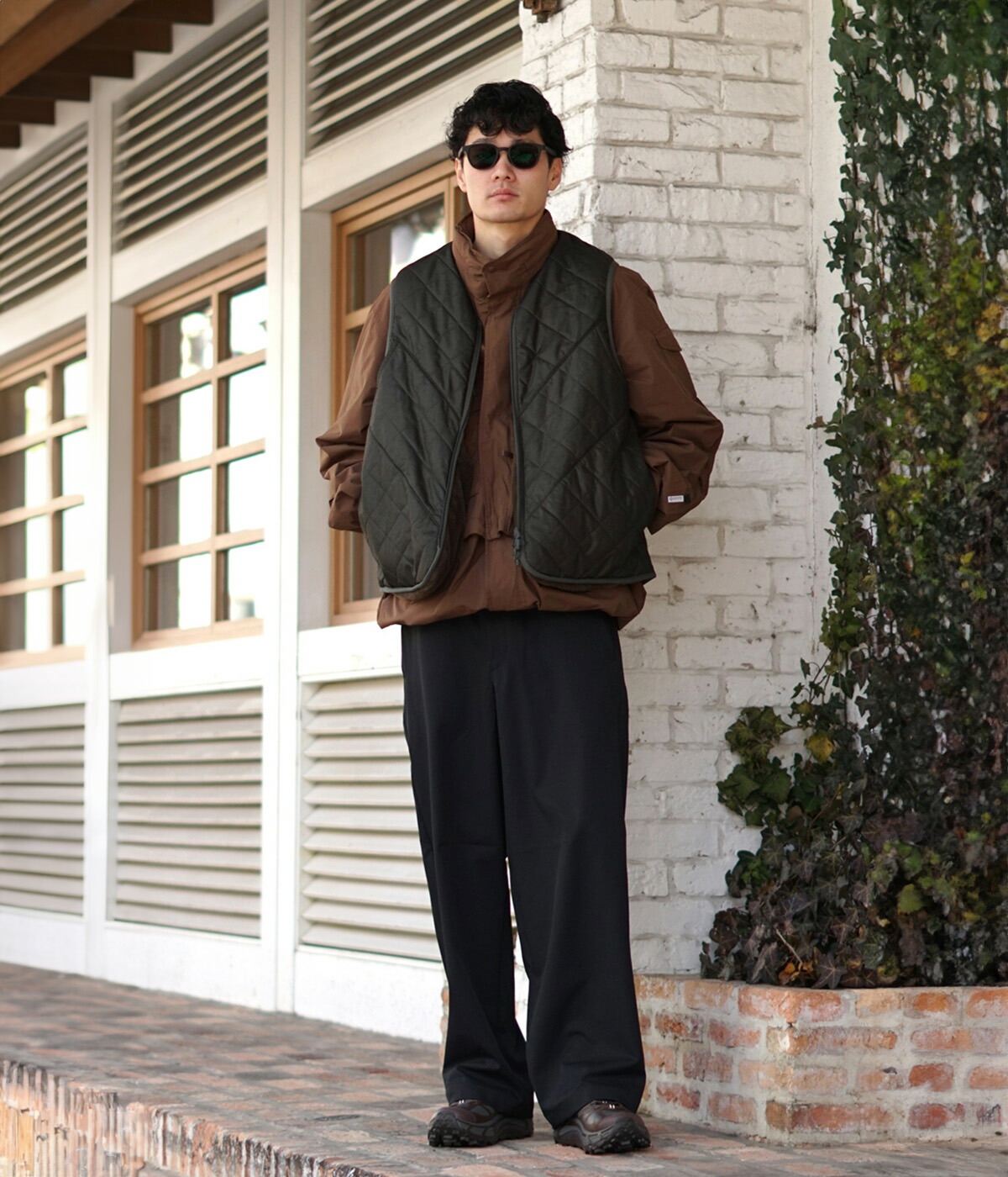 GOLDWIN（ゴールドウイン） ： Baggy Straight Pants / 全3色