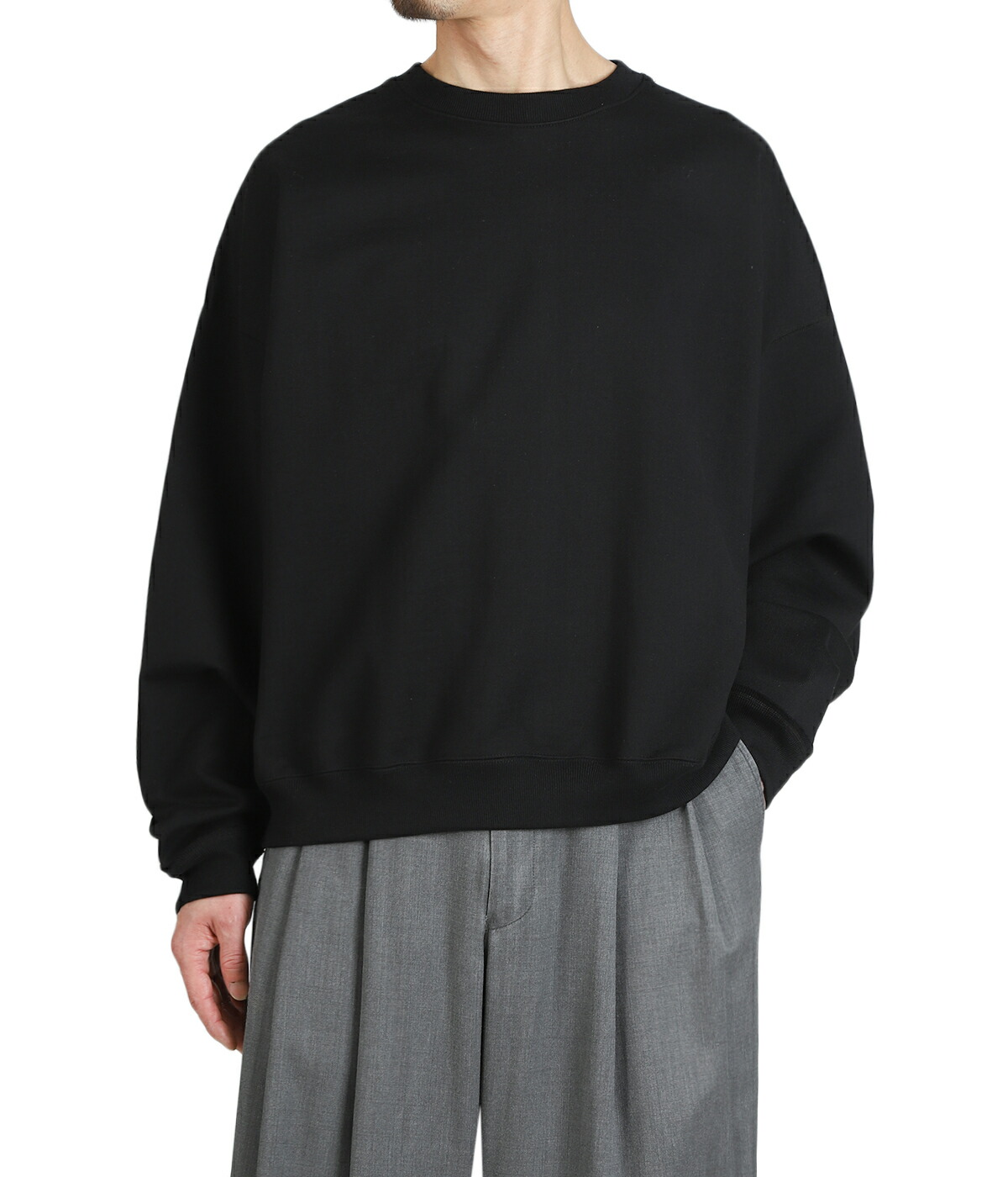 markaware（マーカウェア） ： HUGE SHORT SWEAT -ORGANIC COTTON