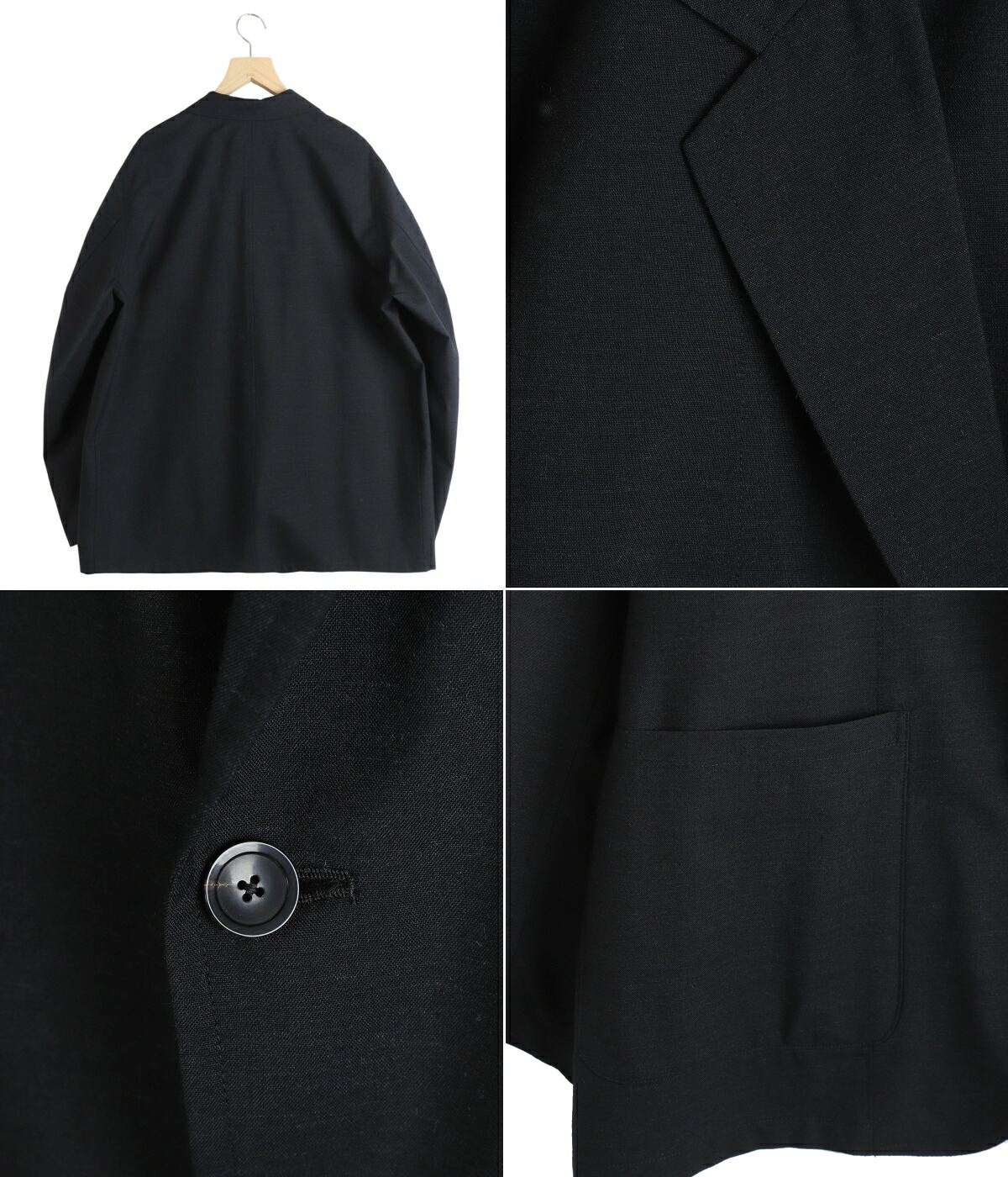 marka /マーカ ： STROLL AROUND JACKET -2/72 WOOL TROPICAL WASHER 