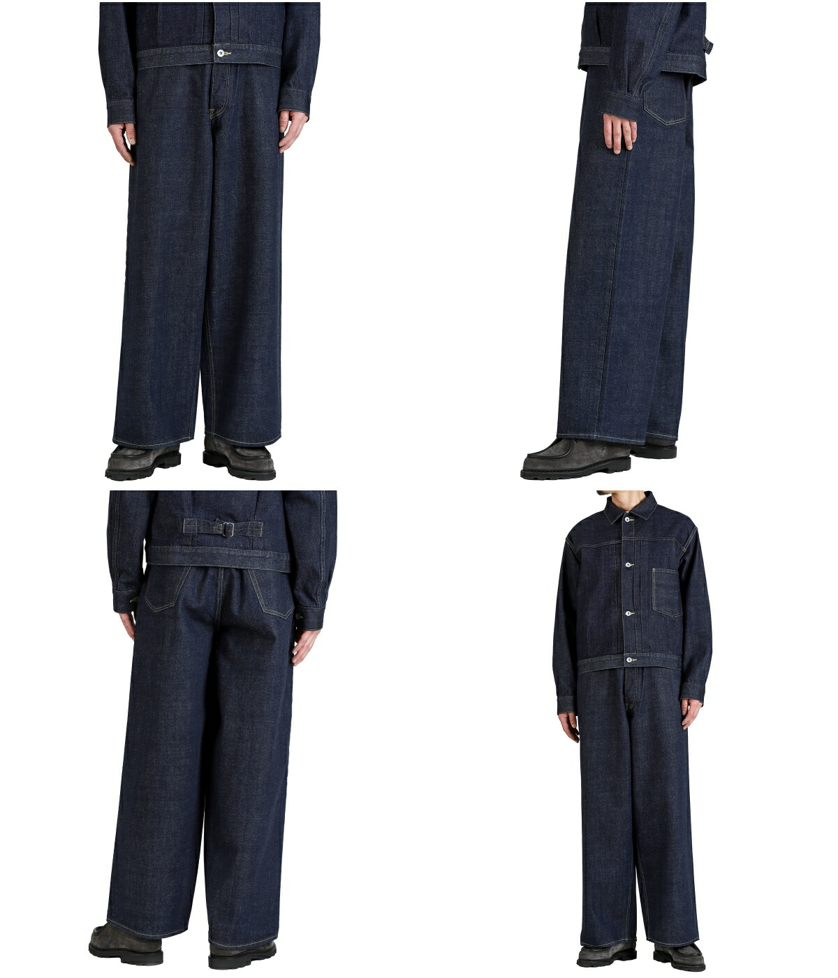 marka（マーカ） ：BAGGY JEANS -ORGANIC COTTON 13.5oz SELVEDGE