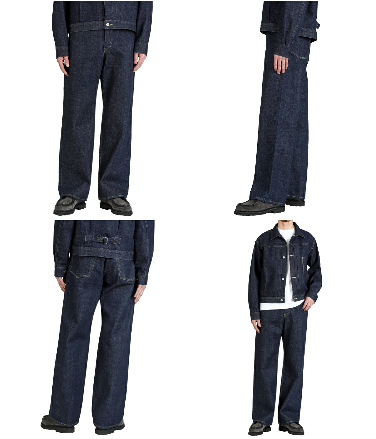 marka（マーカ） ： CLEAN CYLINDER FIT JEANS -ORGANIC COTTON 13.5oz