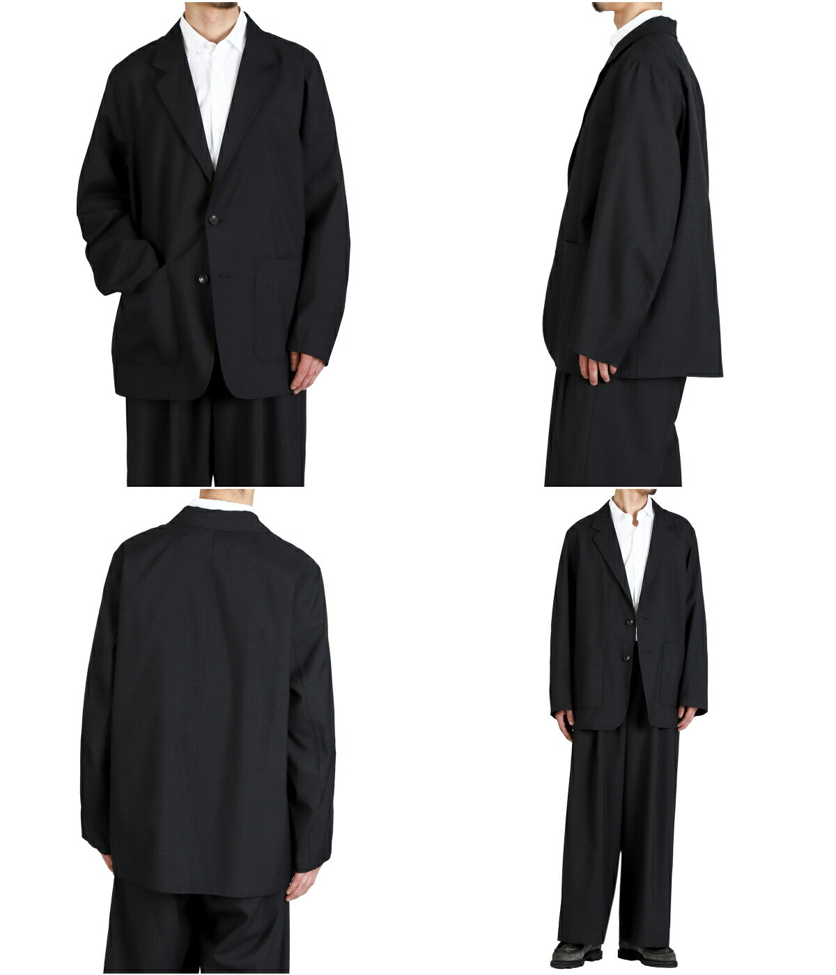 marka /マーカ ： STROLL AROUND JACKET -2/72 WOOL TROPICAL WASHER 