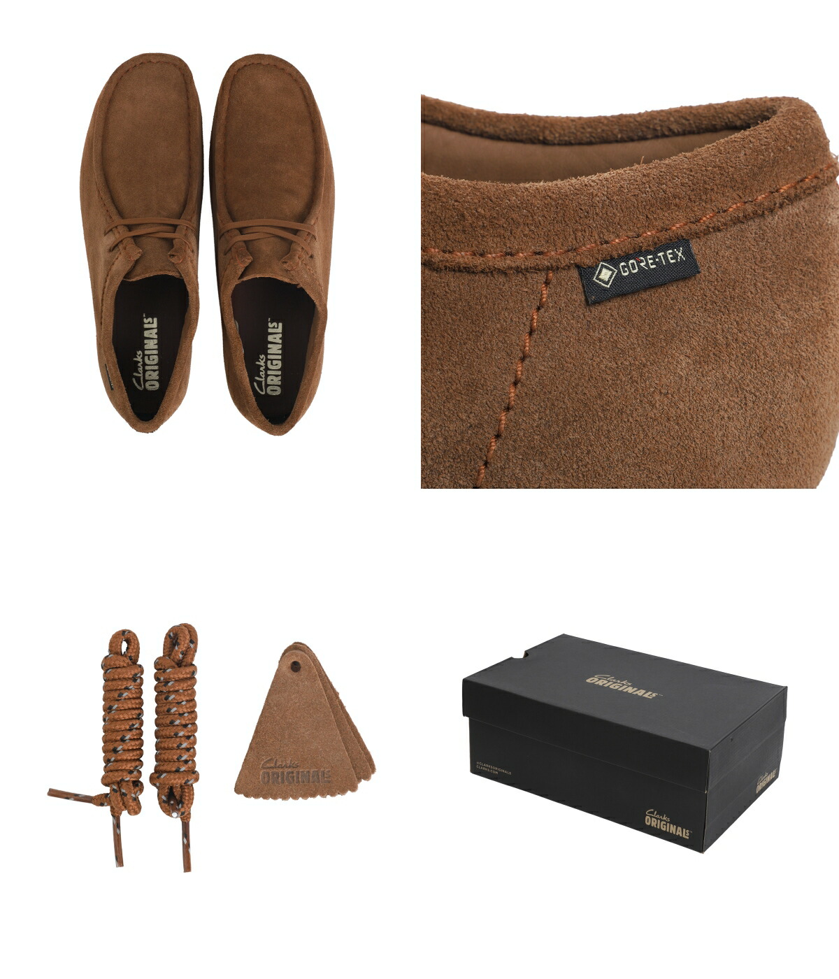 Clarks（クラークス） ： Wallabee GTX ： 26185542 : ARKnets - 通販