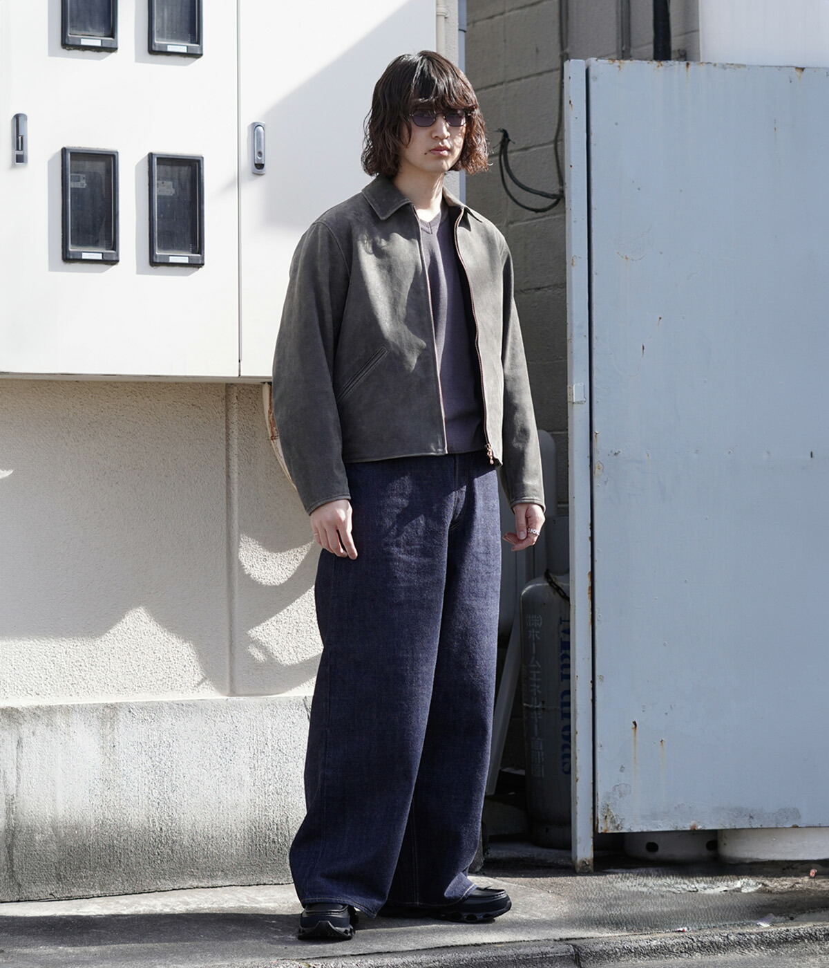 marka（マーカ） ：BAGGY JEANS -ORGANIC COTTON 13.5oz SELVEDGE