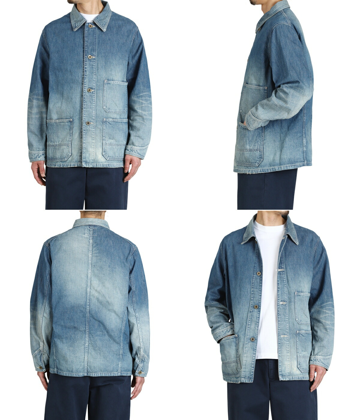 FULL COUNT / フルカウント ： Denim Chore Jacket HW 2015HW-2