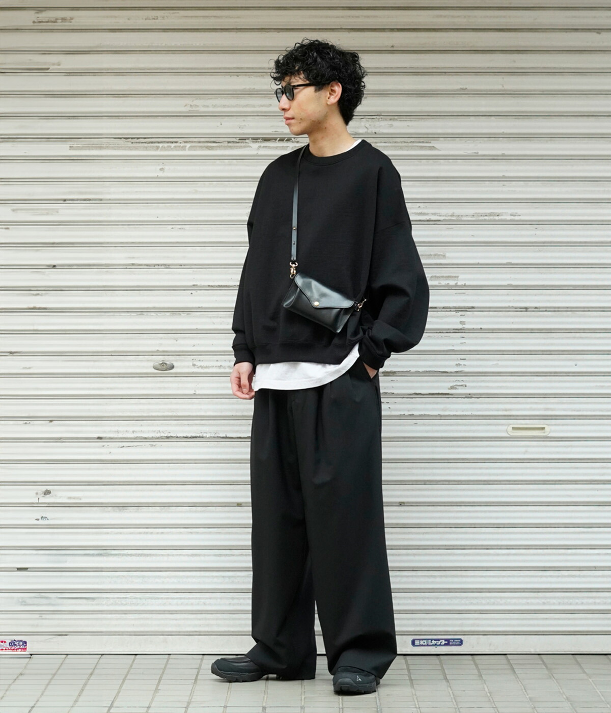 markaware（マーカウェア） ： TRIPLE PLEATED WIDE TROUSERS -ORGANIC