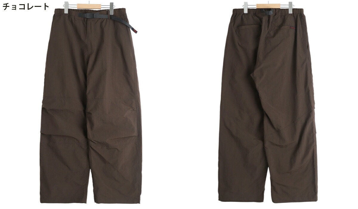 Gramicci（グラミチ） ： NYLON PANELED TREK PANT / 全4色 ： G6SM