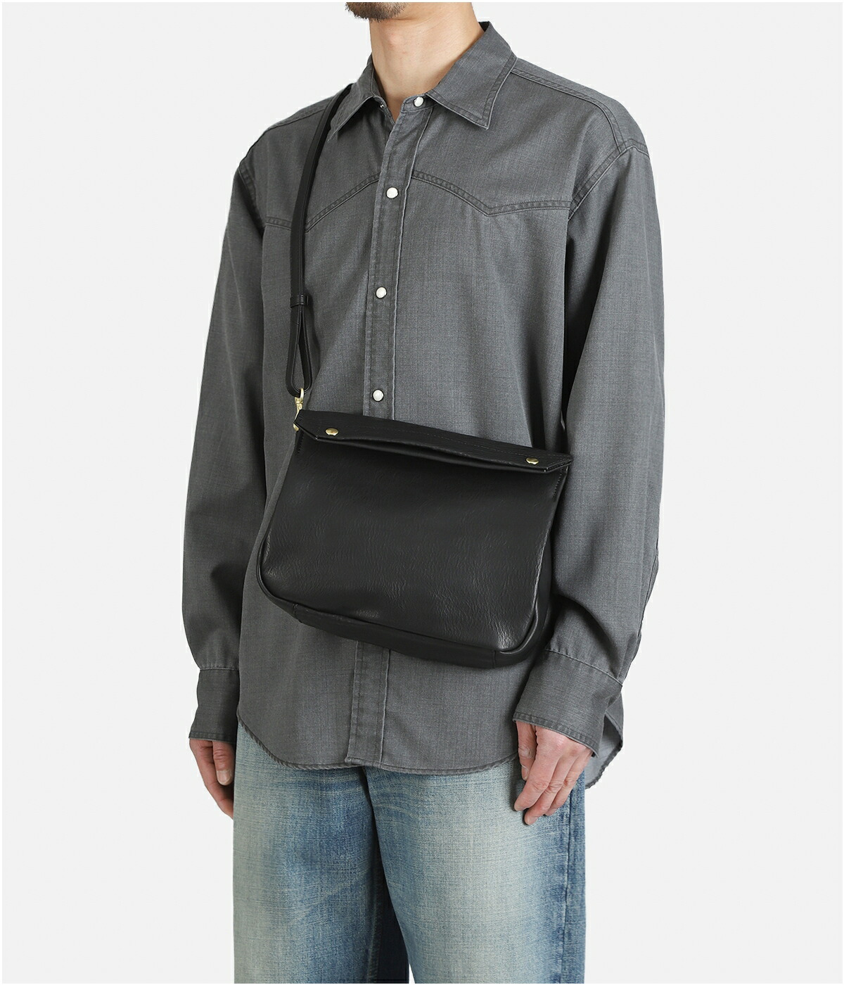 SLOW / スロウ ： bono - gasmask shoulder bag L 858S92S : ARKnets
