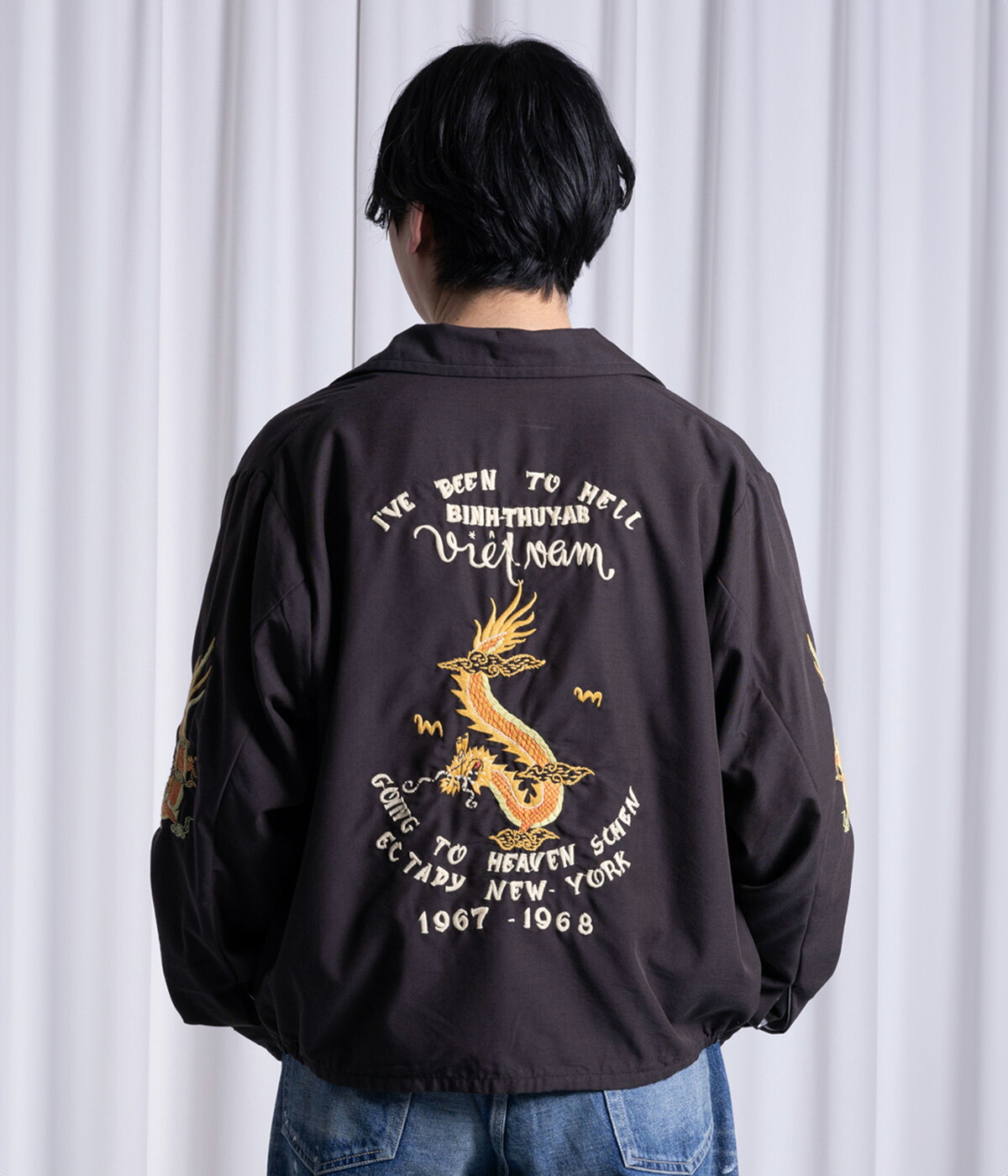GOLD / ゴールド ： VIET-NAM JACKET AGING MODEL 26A-GL15847