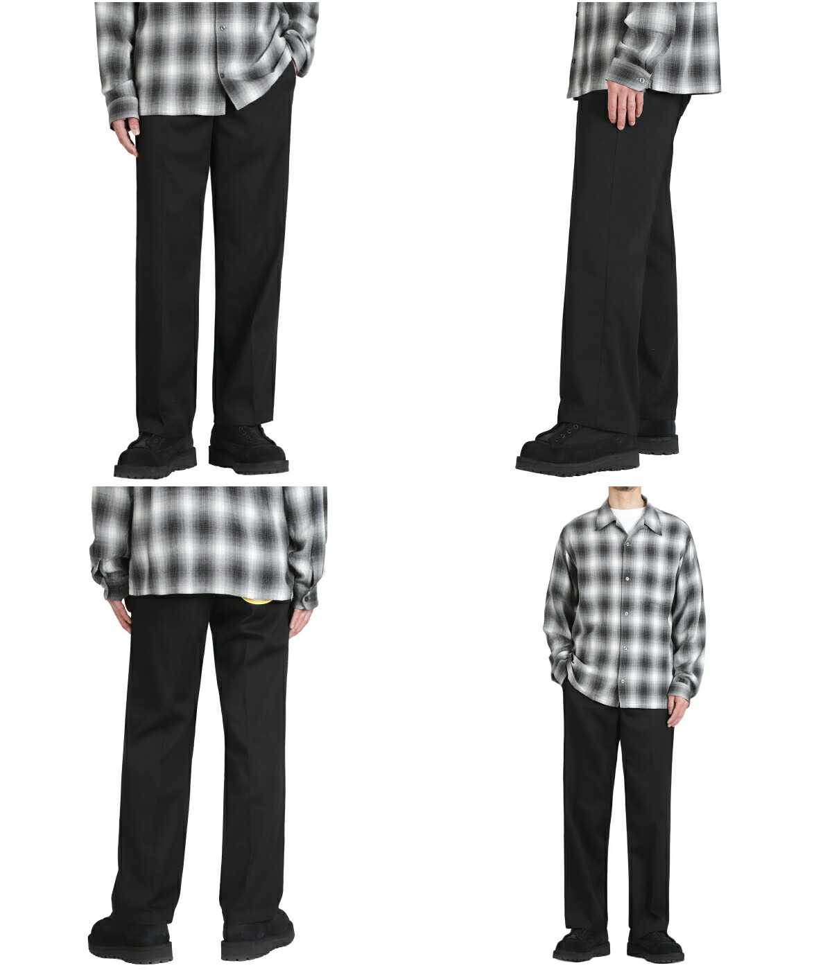 Dickies（ディッキーズ） ： 別注 MIDDLE RISE T/C WORK PANTS / 全3色