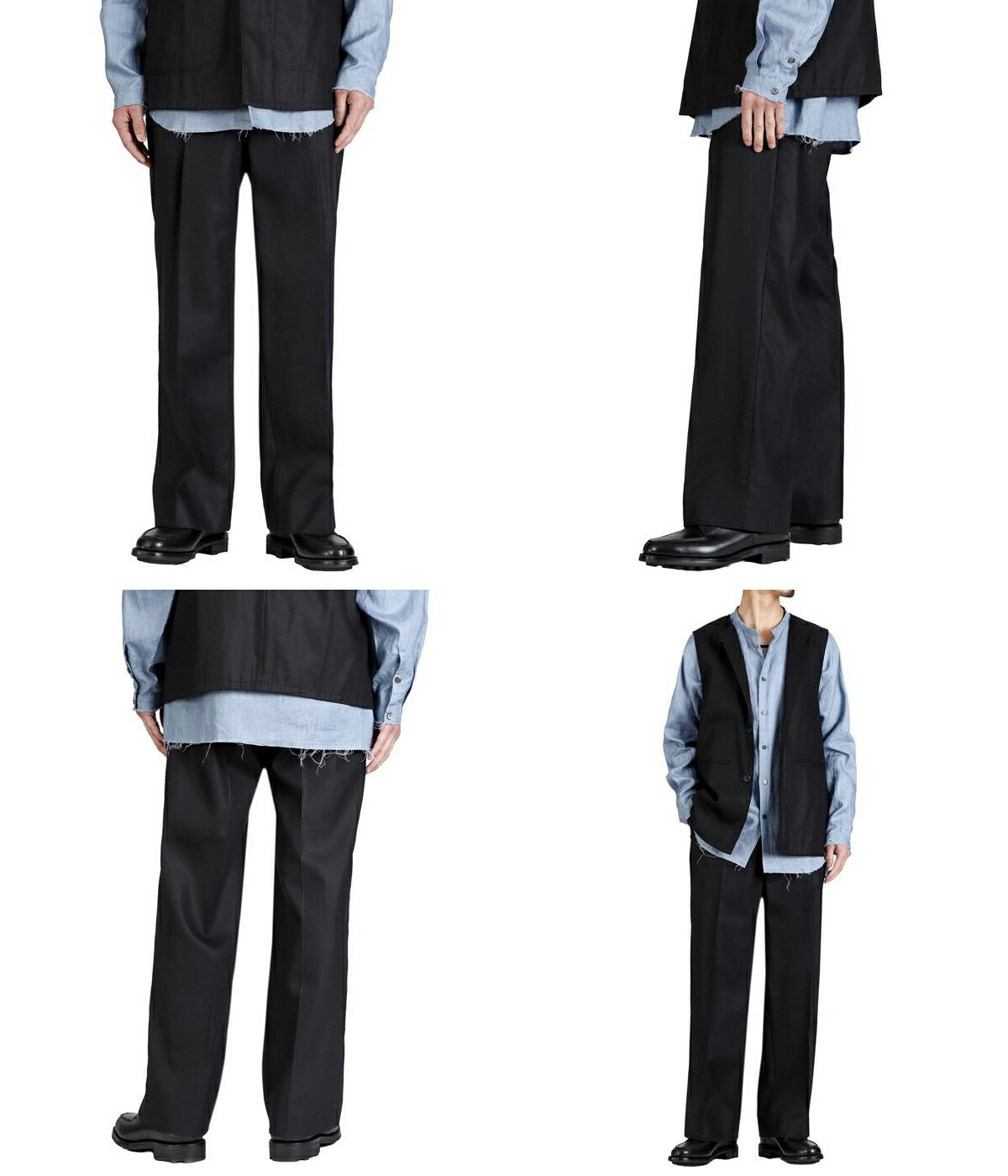 PORT BY ARK ポートバイアーク ： Twill Trousers / 全3色 ： PO19