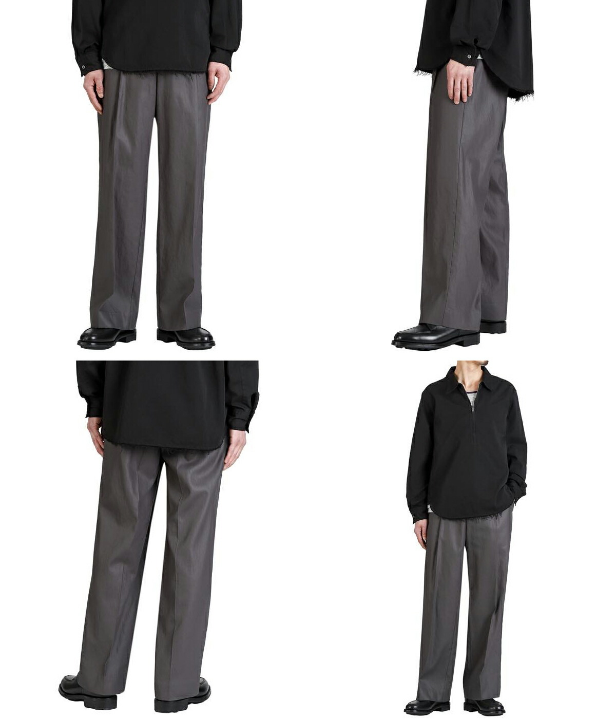 PORT BY ARK ポートバイアーク ： Twill Trousers / 全3色 ： PO19