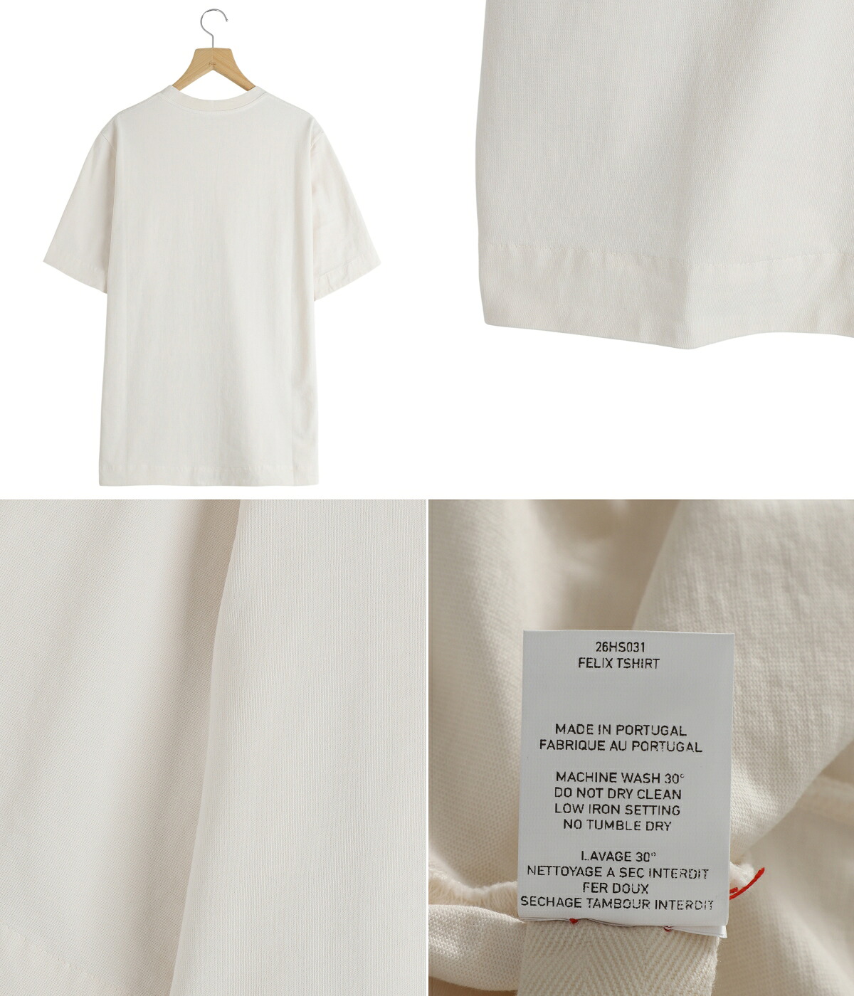 CASEY CASEY CASEY CASEY / ケイシー ケイシー ： FELIX T-SHIRT