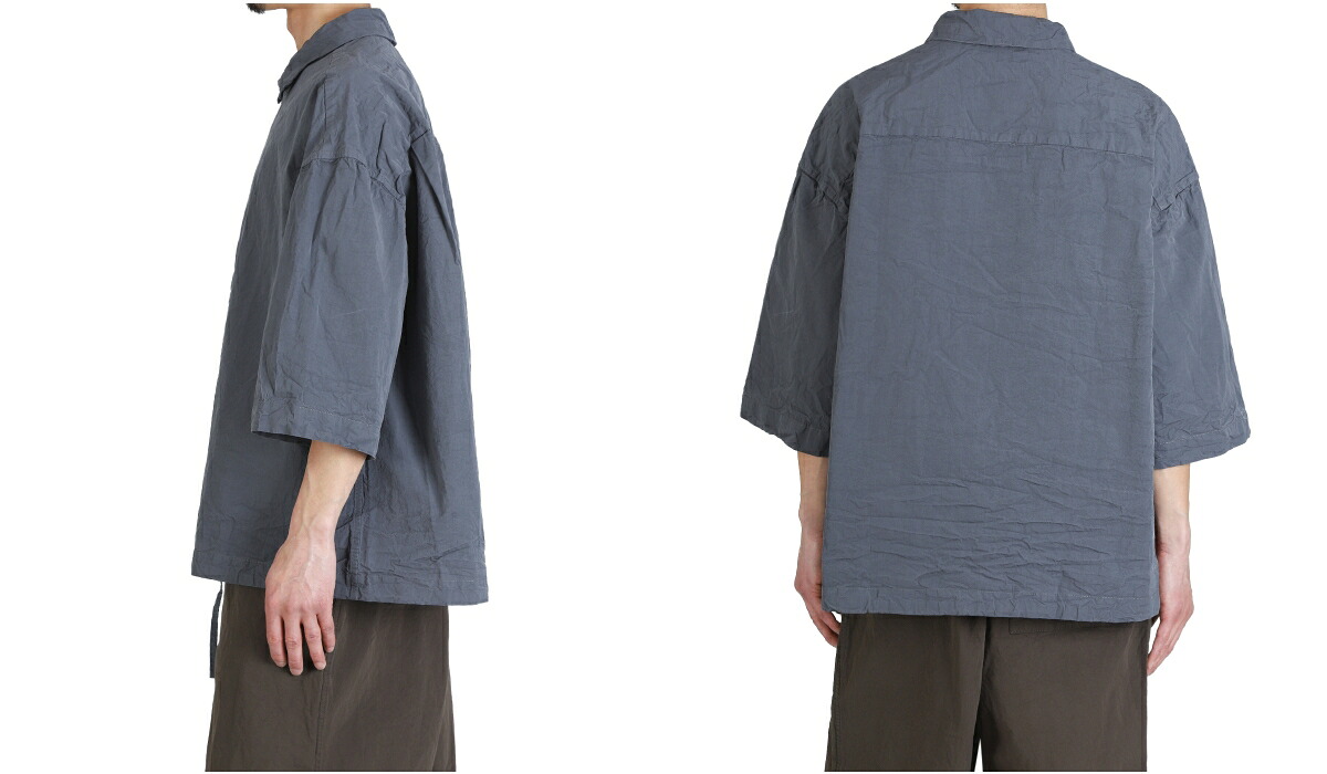 CASEY CASEY CASEY CASEY / ケイシー ケイシー ： MILI VOLUME SHIRT