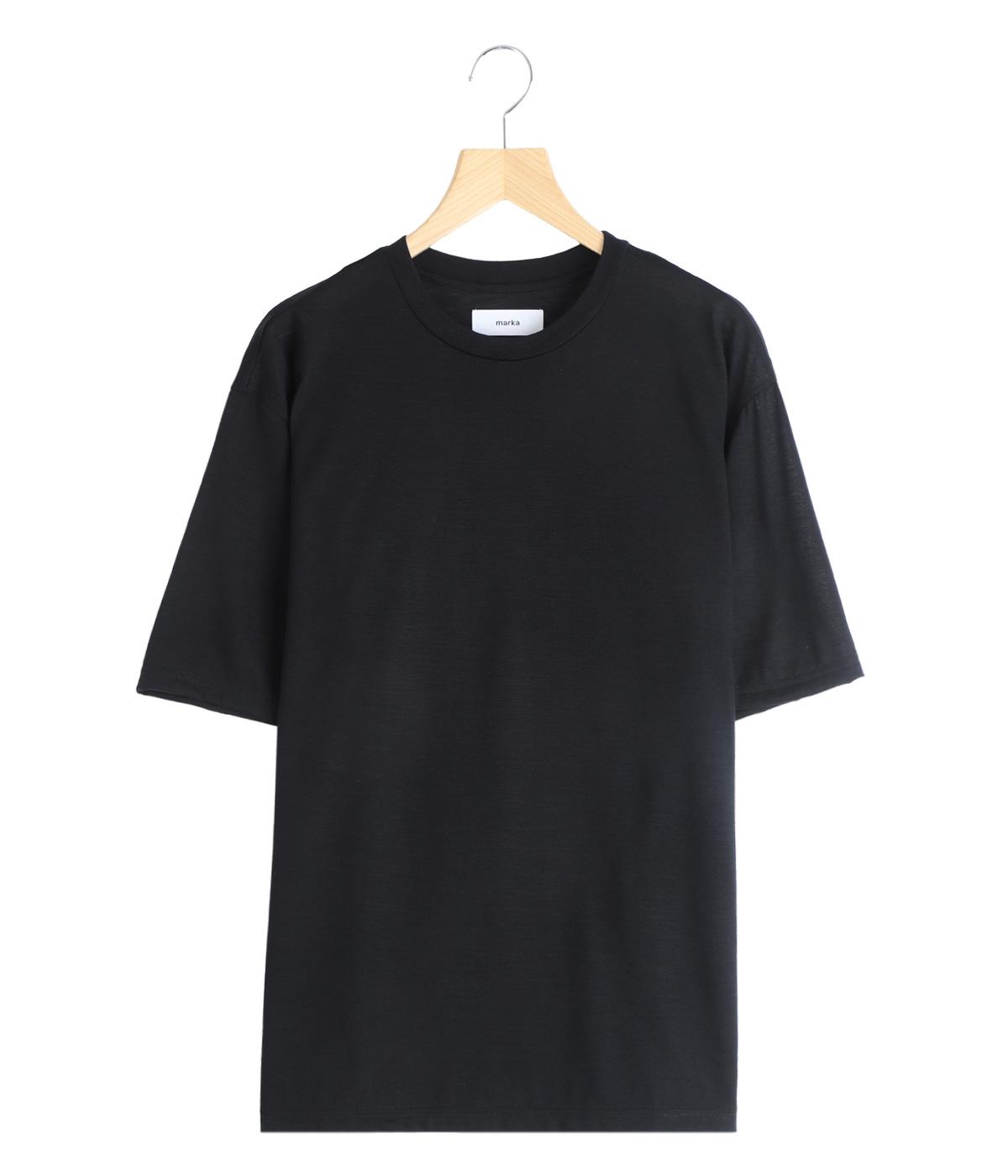marka（マーカ） ： CREW NECK TEE -SUPER 120s WASHABLE WOOL SINGLE