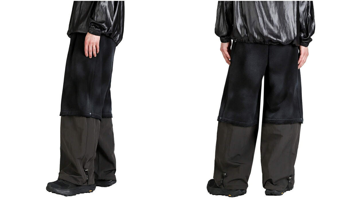 PASTOR NOVA / パストルノヴァ ： RAW EDGE DETACHABLE PANTS IV B1006 