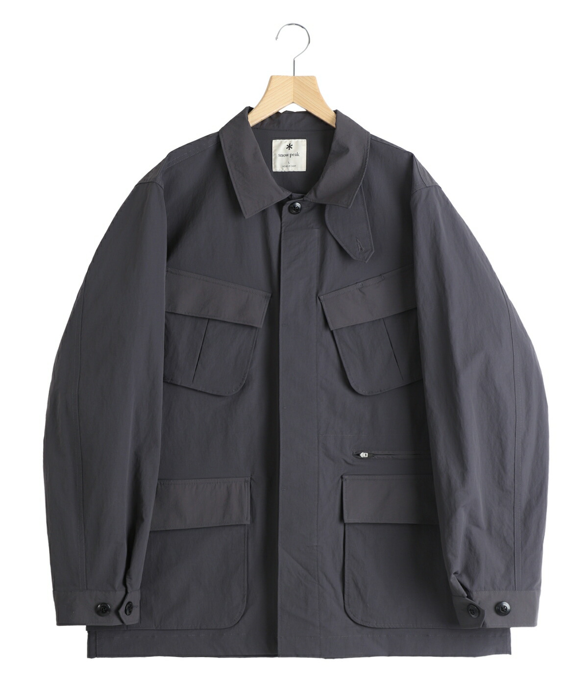 【美品】AKM J006 neck zip parka グレー(S) XLarge - Czech Army M85 Grey Parka w Collar Ruff Military Jacket