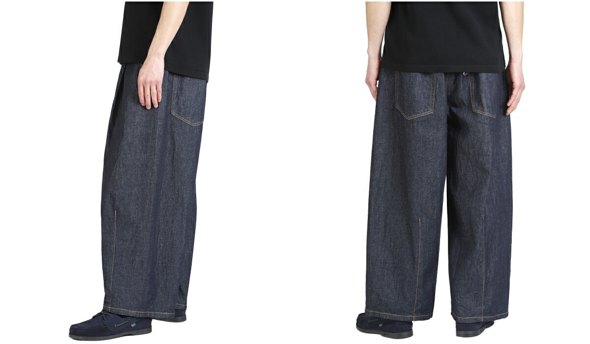 is-ness（イズネス） ： 5-Pocket Balloon Pants (Enzyme Wash