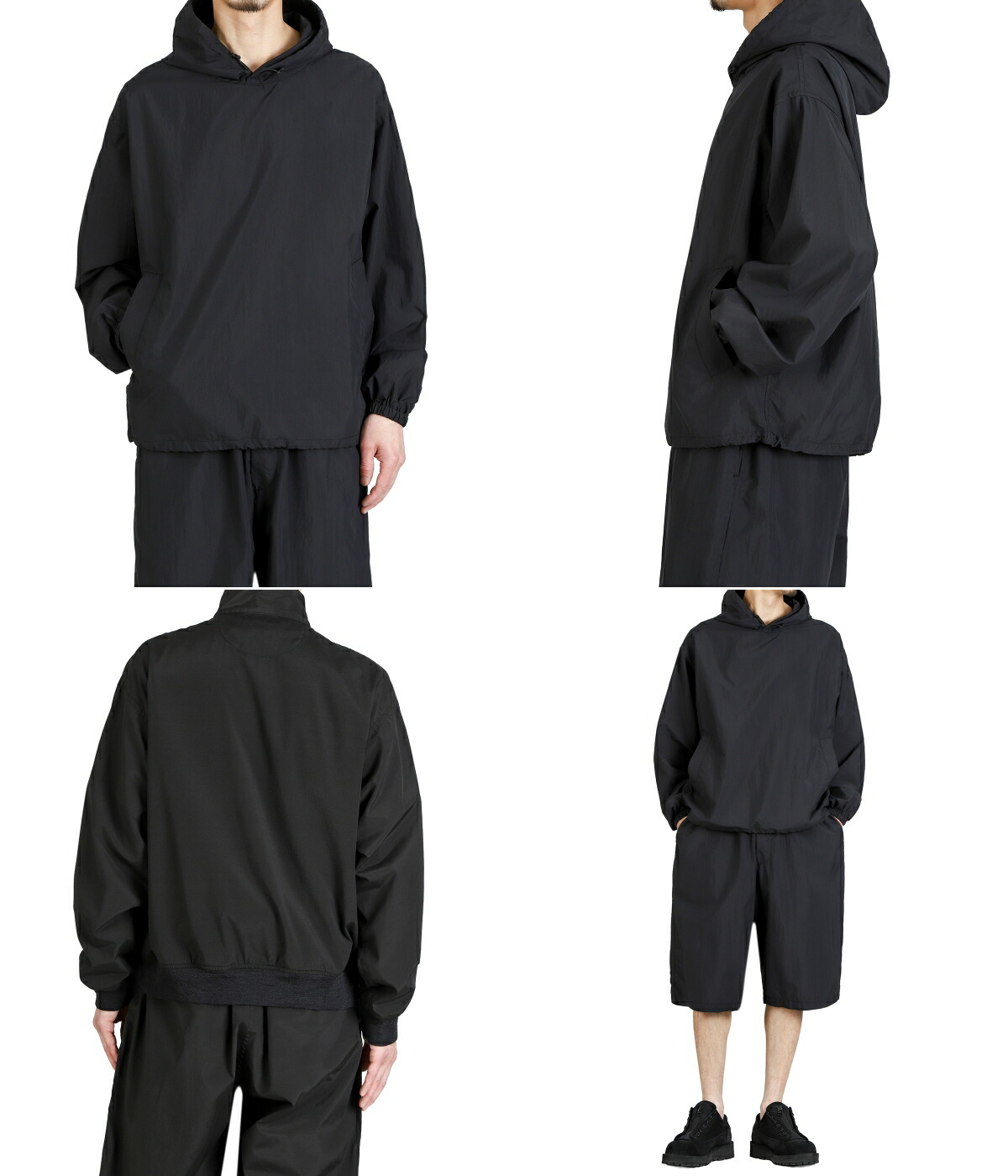 GOLD / ゴールド ： COTTON NYLON WEATHER CLOTH PULLOVER PARKA 全2色