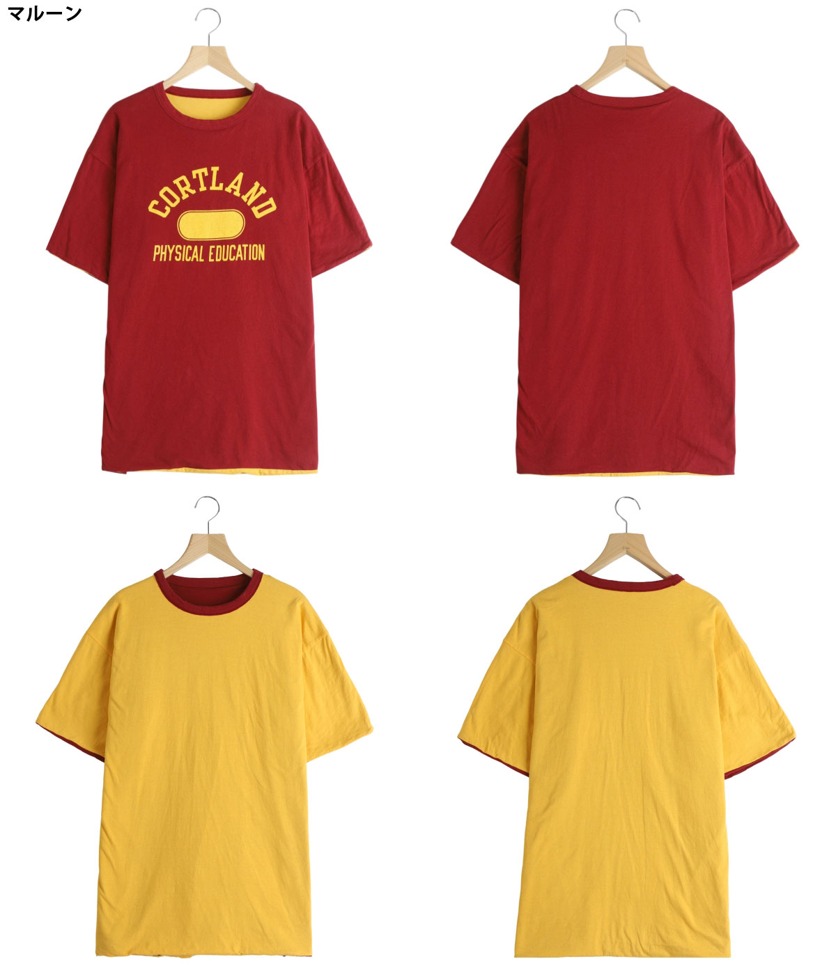 Champion（チャンピオン） ： USN REVERSIBLE T-SHIRT / 全2色 ： C3
