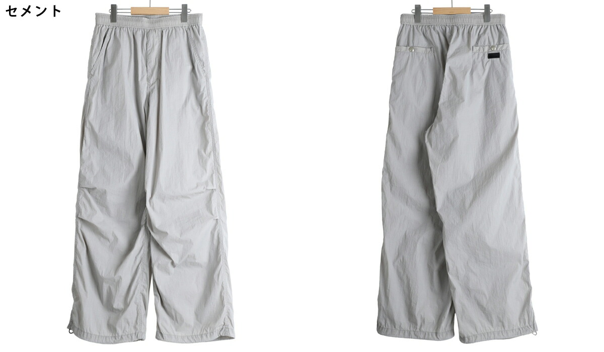 WILD THINGS（ワイルドシングス） ： DOUBLE DYED NYLON OVER PANTS