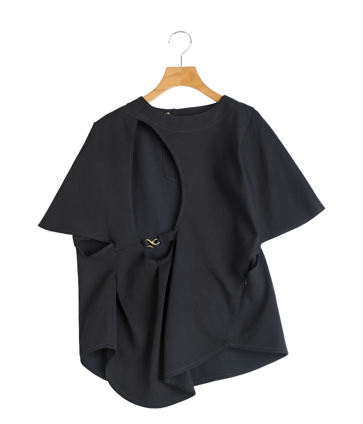 PHOTOCOPIEU（フォトコピュー） ： [レディース]ROUND CUT OUT BLOUSE