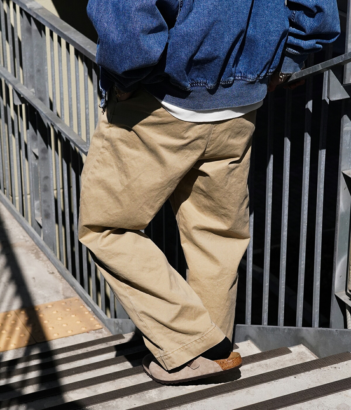 REMI RELIEF NAVY LABEL / レミレリーフ ネイビーレーベル ： 50チノ