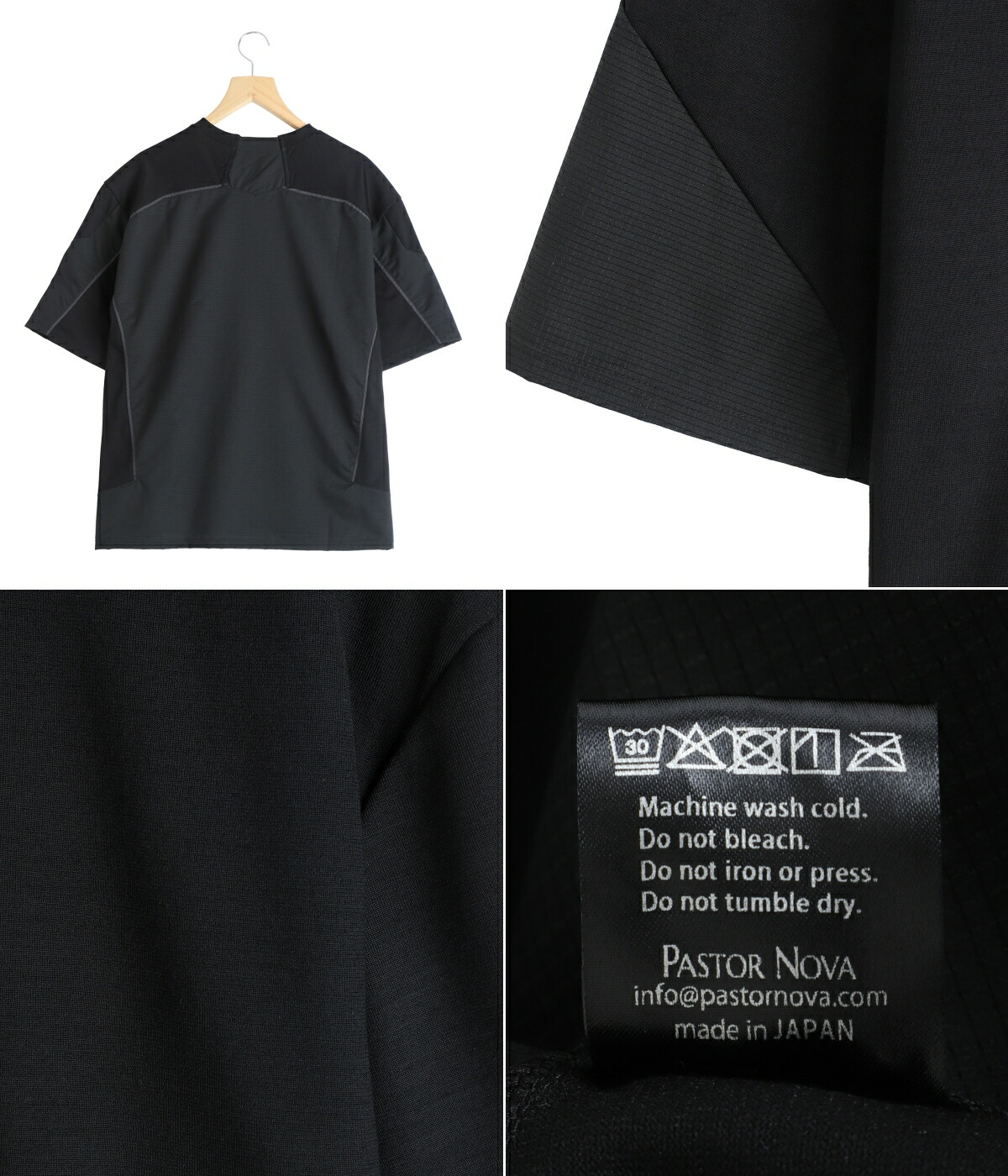 Pastor PASTOR NOVA / パストルノヴァ ： FACET H/S TEE C1008-AD 