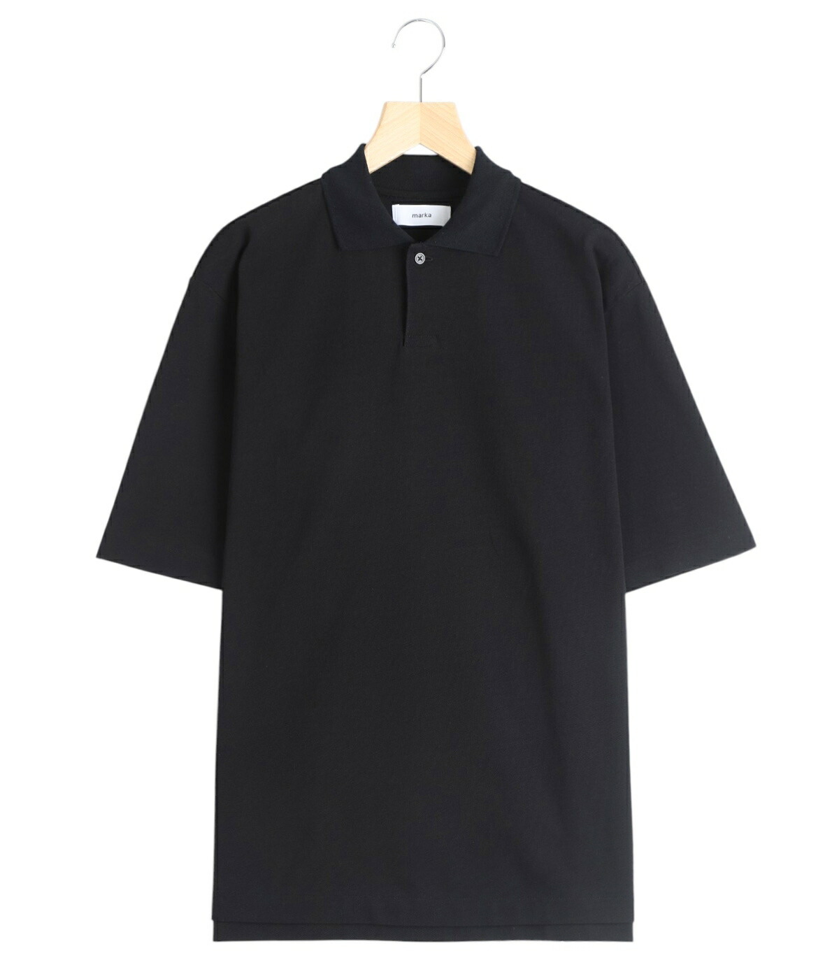 marka（マーカ） ： ONE BUTTON TEE S/S -40//1 ORGANIC COTTON HIGH