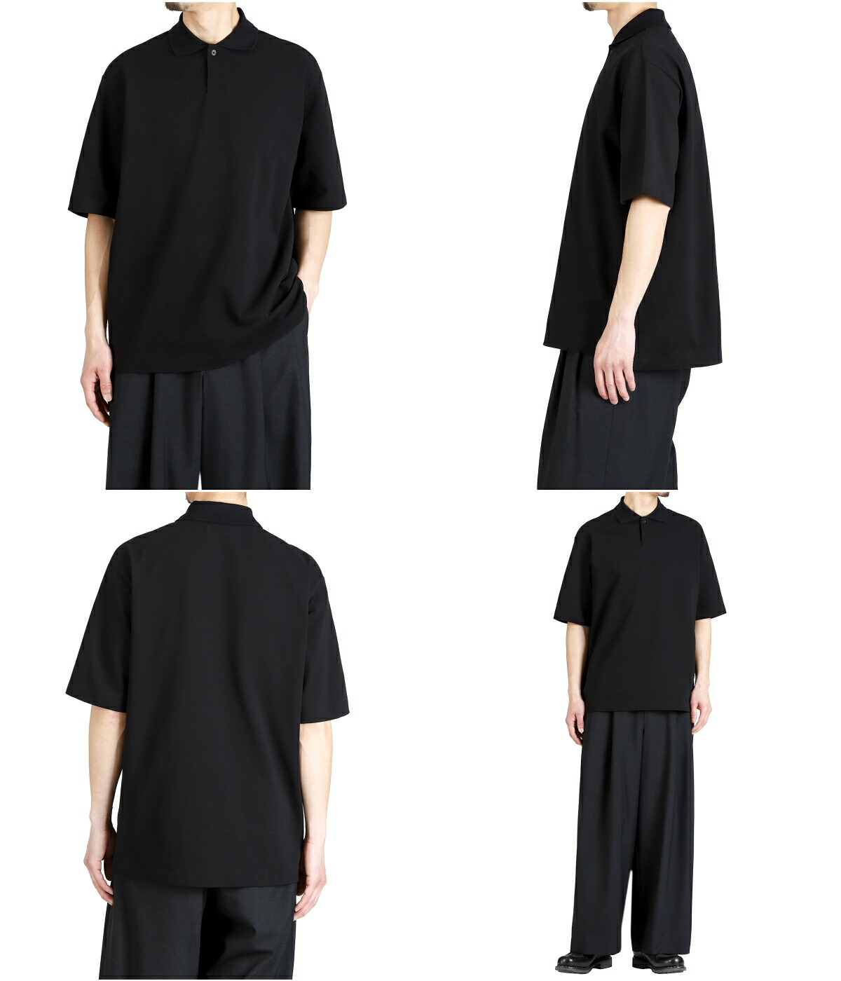 marka（マーカ） ： ONE BUTTON TEE S/S -40//1 ORGANIC COTTON HIGH